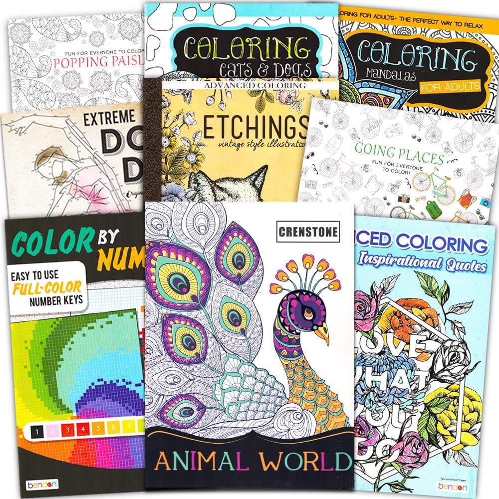 Adult Coloring Book