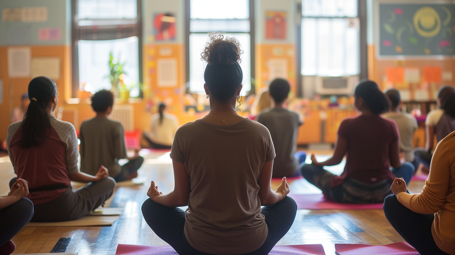 Group wellness activity